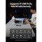 Порт-реплікатор UGREEN CM888 7-in-1 USB-C to 3xUSB, 1xUSB-C, HDMI, RJ-45, PD100W Gray (45155)