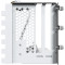 Вертикальное крепление для видеокарты MONTECH Vertical GPU Mount Kit 2 White