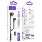 Навушники HOCO M115 Sagacious Lightning Black