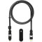 Кабель ROLLING SQUARE inCharge XL 2м Black (XLM01R)