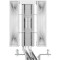 Кулер для процессора OCYPUS Delta A40 Elite Dual Fan White