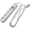 Мережевий фільтр LOGICPOWER F24U4 White, 4 розетки, 4xUSB, 2м