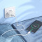 Зарядное устройство HOCO C109A Fighter 1xUSB-A, 1xUSB-C, PD20W, QC3.0 White w/Type-C cable (6942007656733)