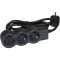 Подовжувач LEGRAND Standard 3x2K+3 Black, 3 розетки, 5м (694568)