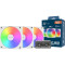Комплект вентиляторов MONTECH GF120R V2 ARGB PWM White 3-Pack