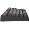 Клавіатура бездротова GAMEPRO Asgard Ragnar MK285BK Keychron Super Red Switch Black