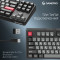 Клавіатура бездротова GAMEPRO Asgard Ragnar MK285BK Keychron Super Red Switch Black
