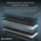 Клавіатура бездротова GAMEPRO Asgard Ragnar MK285BK Keychron Super Red Switch Black