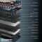 Клавиатура беспроводная GAMEPRO Asgard Ragnar MK285BL Keychron Super Red Switch Blue