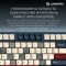 Клавиатура беспроводная GAMEPRO Asgard Ragnar MK285BL Keychron Super Red Switch Blue