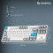 Клавіатура бездротова GAMEPRO Asgard Ragnar MK285WH Keychron Super Red Switch White