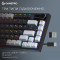 Клавиатура беспроводная GAMEPRO Asgard Valhalla Pro MK160B-D-Pro Rainy Switch Black