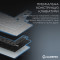 Клавиатура беспроводная GAMEPRO Asgard Valhalla Pro MK160B-D-Pro Rainy Switch Black