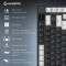 Клавиатура беспроводная GAMEPRO Asgard Valhalla Pro MK160B-D-Pro Rainy Switch Black