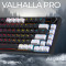 Клавиатура беспроводная GAMEPRO Asgard Valhalla Pro MK160B-D-Pro Rainy Switch Black