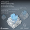 Клавиатура беспроводная GAMEPRO Asgard Valhalla Pro MK160W-D-Pro Rainy Switch White