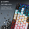 Клавиатура беспроводная GAMEPRO Asgard Valhalla Pro MK160W-D-Pro Rainy Switch White
