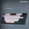 Клавиатура беспроводная GAMEPRO Asgard Valhalla Pro MK160W-D-Pro Rainy Switch White