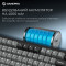 Клавіатура бездротова GAMEPRO Asgard Yord MK266BK Keychron Super Red Switch Black