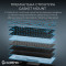 Клавіатура бездротова GAMEPRO Asgard Yord MK266BK Keychron Super Red Switch Black