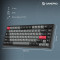 Клавіатура бездротова GAMEPRO Asgard Yord MK266BK Keychron Super Red Switch Black