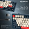 Клавиатура беспроводная GAMEPRO Asgard Yord MK266BL Keychron Super Red Switch Blue