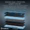 Клавиатура беспроводная GAMEPRO Asgard Yord MK266BL Keychron Super Red Switch Blue