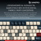 Клавиатура беспроводная GAMEPRO Asgard Yord MK266BL Keychron Super Red Switch Blue