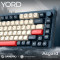 Клавиатура беспроводная GAMEPRO Asgard Yord MK266BL Keychron Super Red Switch Blue