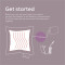 Електрогрілка-подушка BEURER HK 77 Heaty Lavender Lilac (20082)