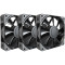 Комплект вентиляторов MONTECH E28 PWM Black 3-Pack