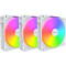 Комплект вентиляторов MONTECH E28 ARGB White 3-Pack