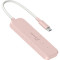 USB-хаб J5CREATE Eco-Friendly USB-C to 4-Port Type-C Gen 2 Hub Earth Rose (JCH345ER-N)