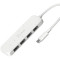 USB-хаб J5CREATE Eco-Friendly USB-C to 4-Port Type-A Gen 2 Hub Pure White (JCH341EW-N)