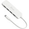 USB-хаб J5CREATE Eco-Friendly USB-C to 4-Port Type-A Gen 2 Hub Pure White (JCH341EW-N)