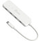 USB-хаб J5CREATE Eco-Friendly USB-C to 4-Port Type-C Gen 2 Hub Nature White (JCH345EW-N)