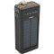 Повербанк з сонячною батареєю LINKAGE LKP-46 22.5W 30000mAh Black