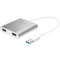 Адаптер J5CREATE USB - 2xHDMI Silver (JUA365-N)