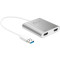 Адаптер J5CREATE USB - 2xHDMI Silver (JUA365-N)