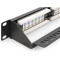Патч-панель DIGITUS 1U 19" 24-port UTP Cat.6 у зборі (DN-91624U-CR)