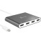 Адаптер J5CREATE USB-C - 4xHDMI Silver (JCA366-N)
