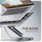 Подставка для ноутбука AXAGON 7-in-1 Aluminum Stand w/USB-C 5Gbps Hub (HMC-STND)
