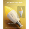 Розумна лампа GOVEE H600C Wi-Fi & Bluetooth RGBWW Smart LED Bulb E14 5W 2700-6500K (B600CC02)