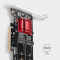 Адаптер AXAGON PCEM2-ND PCIe to 2xNVMe M.2