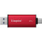 Портативний SSD диск KINGSTON Dual Portable SSD 2TB USB3.2 Gen2 (SPSD/2TB)