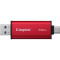 Портативний SSD диск KINGSTON Dual Portable SSD 512GB USB3.2 Gen2 (SPSD/512GB)