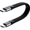 Кабель CABLETIME USB4 CM/CM 240W 0.13м Black (CU45B)