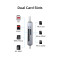 Кардридер CABLETIME USB3.0 A + USB-C, SD/TF (CD40G)