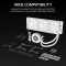 Система водяного охолодження CORSAIR Nautilus 360 RS LCD White (CW-9061034-WW)