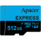 Карта пам'яті APACER microSDXC Express 512GB UHS-I U3 V30 A1 Class 10 (AP512GMCEXG3X17-RA)